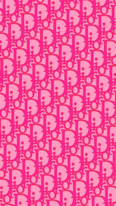 pink dior monogram wallpaper|Pink Dior Wallpapers .